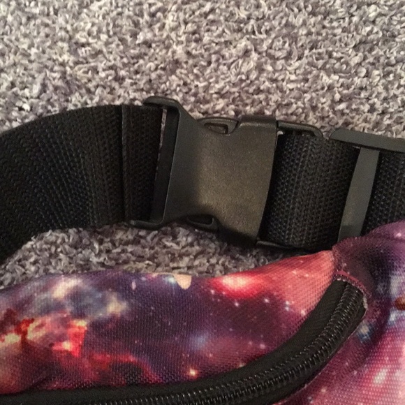 Cosmic Cat Print Waist Bag - Picture 4 of 7